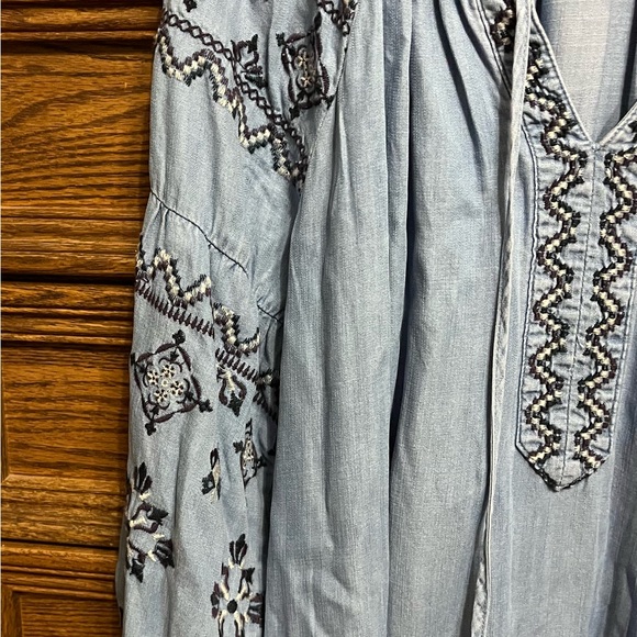 Nurture by Westbound dress, blue, size Large, 3/4 sleeves worn once, smoke free - Picture 4 of 13